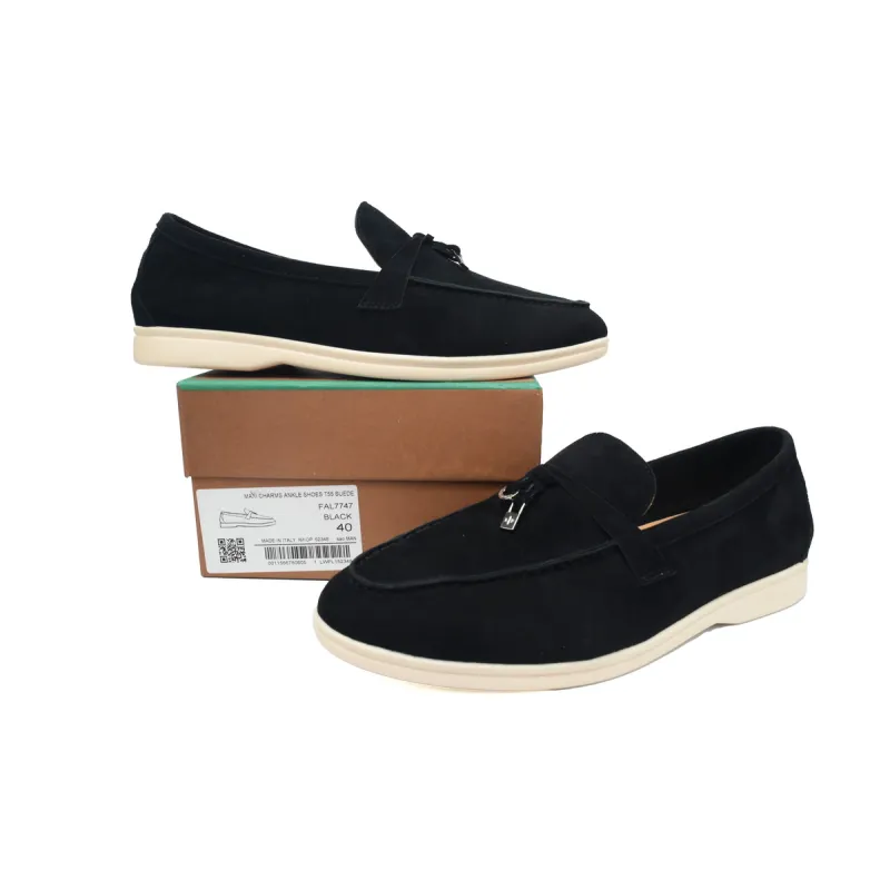 Loro Piana Loafer Black Buckle
