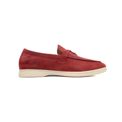 Loro Piana Loafer Claret 02