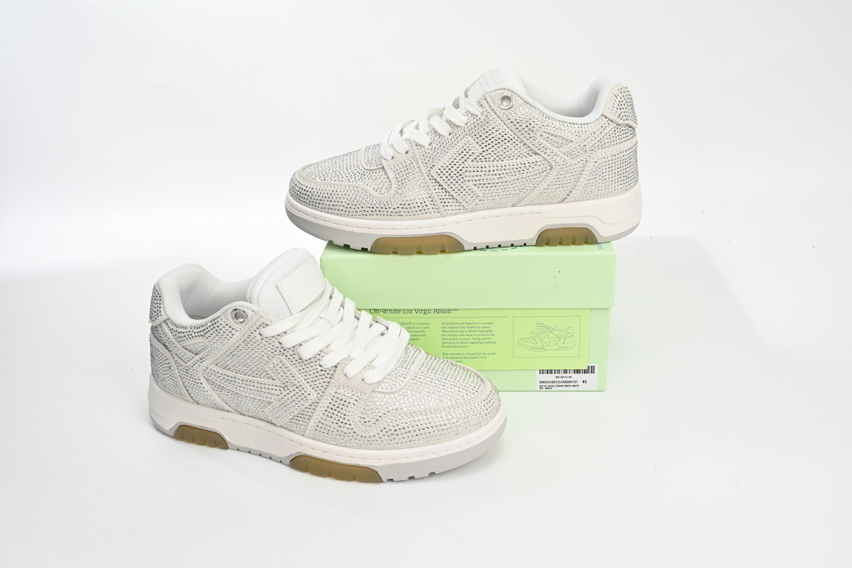 OFF-WHITE Out Of Blue Silver White Sky Star OWIA259S23LEA0080101