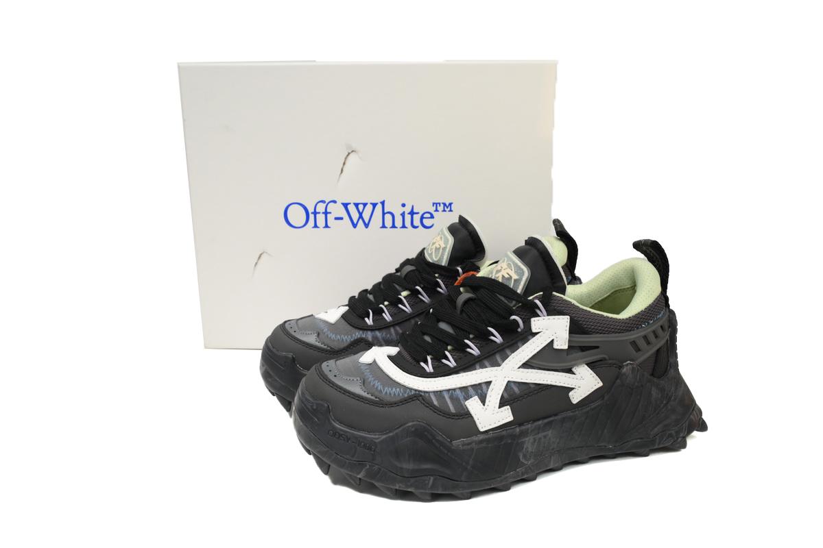OFF-WHITE Out Of Deep Gray White OMIA139C99FAB0020701