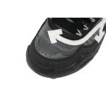 OFF-WHITE Out Of Deep Gray White OMIA139C99FAB0020701
