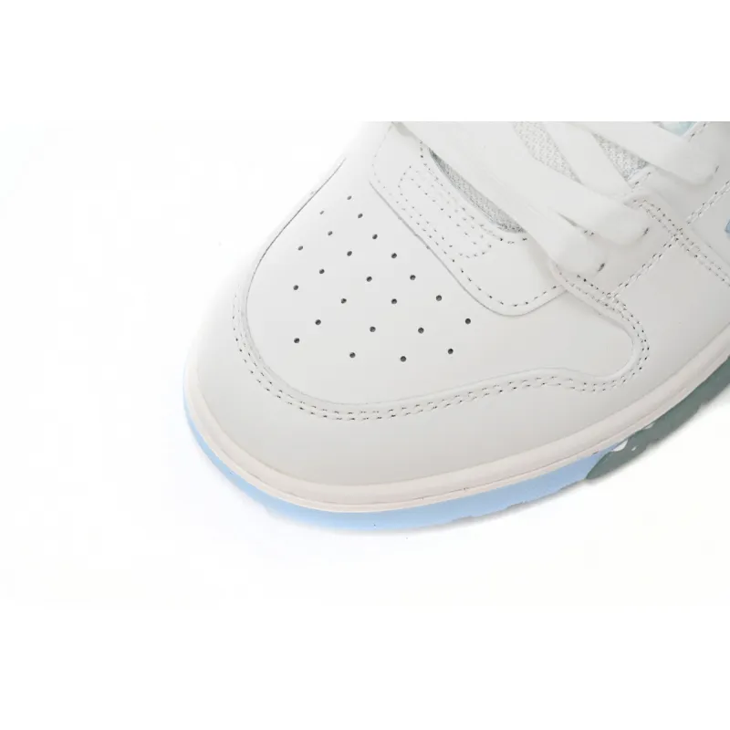 OFF-WHITE Out Of Office Sky Blue And White OMIA189C99LEA0010145