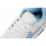 OFF-WHITE Out Of Office Sky Blue And White OMIA189C99LEA0010145
