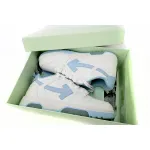OFF-WHITE Out Of Office Sky Blue And White OMIA189C99LEA0010145