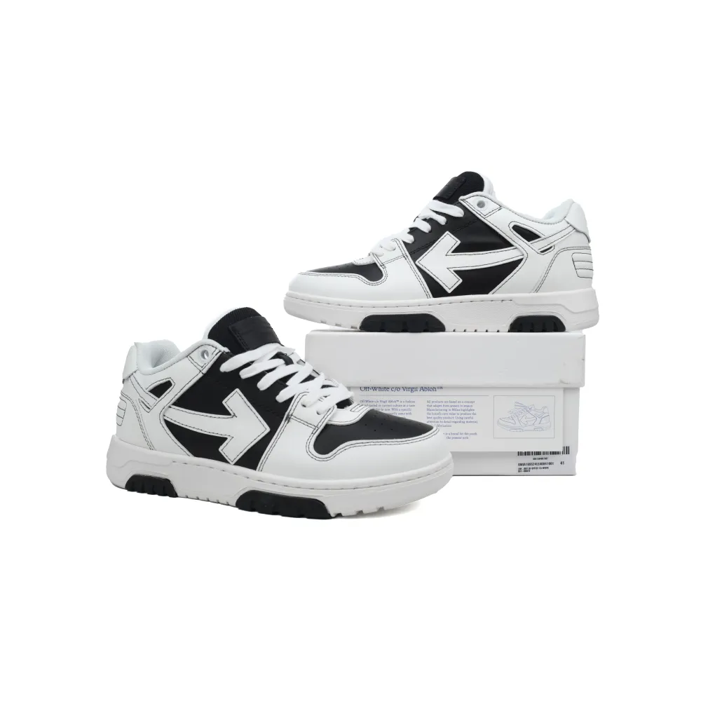 OFF-WHITE Out Of White White Gray Black OMIA189S24LEA0041001