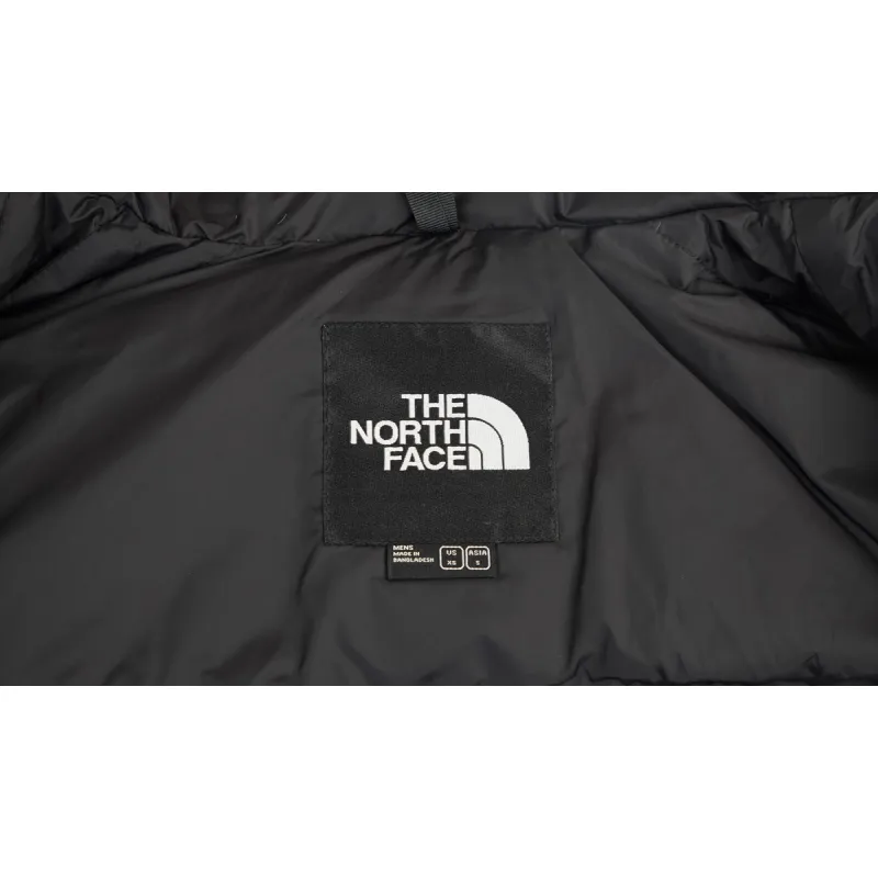 The North Face 1996 Splicing White And Black