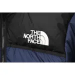 The North Face 1996 Splicing White And Dark Blue