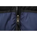 The North Face 1996 Splicing White And Dark Blue
