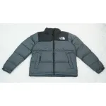 The North Face 1996 Splicing White And Glossy Gray