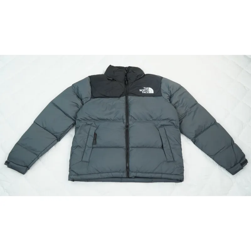 The North Face 1996 Splicing White And Glossy Gray