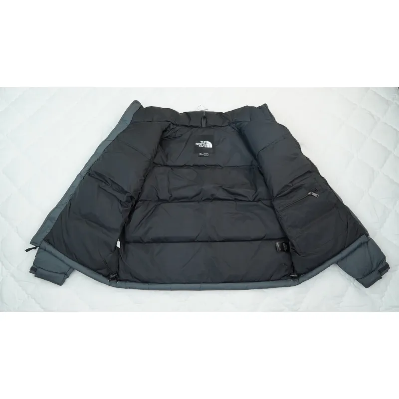 The North Face 1996 Splicing White And Glossy Gray