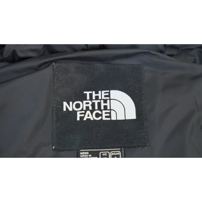 The North Face 1996 Splicing White And Glossy Gray