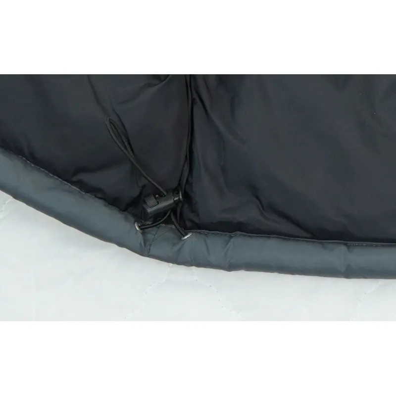The North Face 1996 Splicing White And Glossy Gray