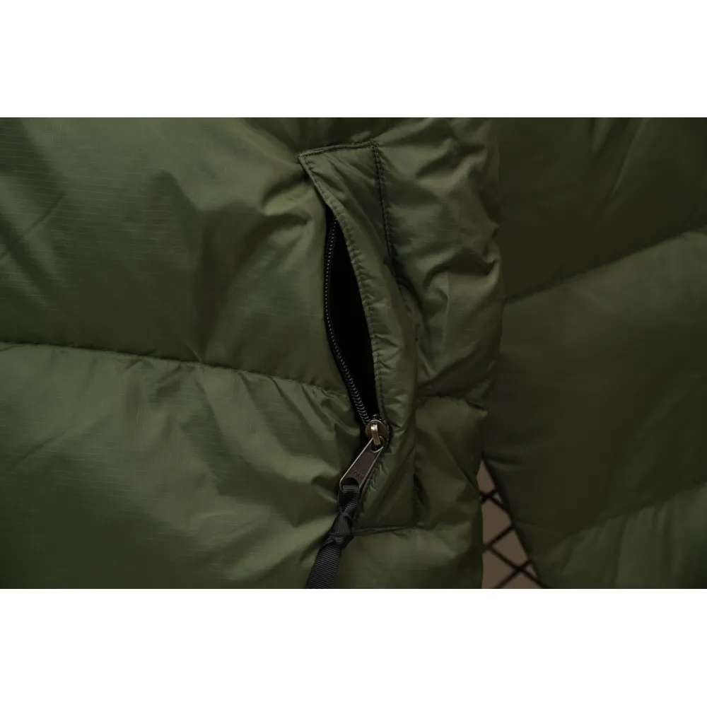 The North Face 1996 Splicing White And Mugwort Green