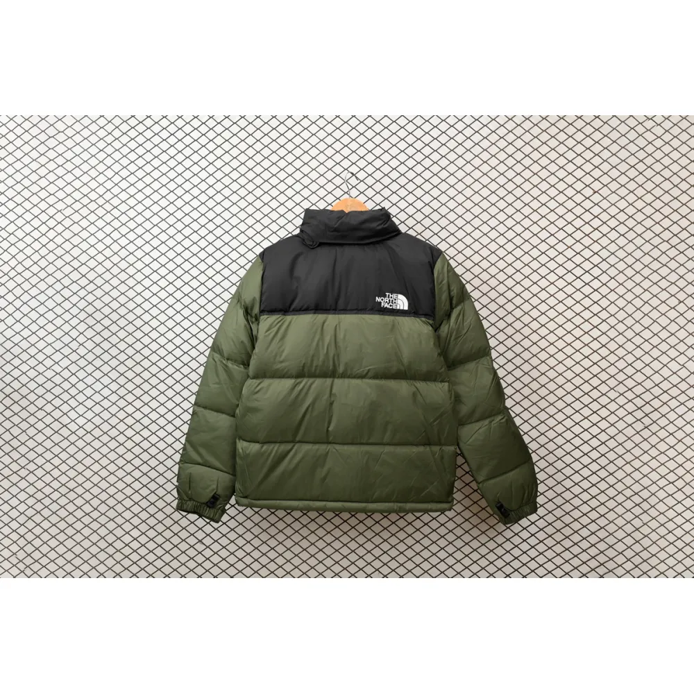 The North Face 1996 Splicing White And Mugwort Green