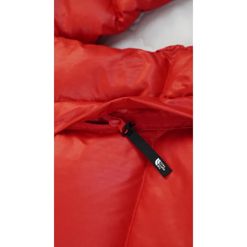 The North Face 1996 Splicing White And Orange