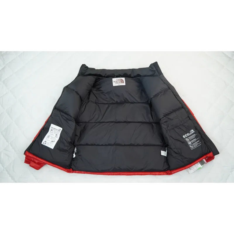 The North Face 1996 Splicing White And Orange