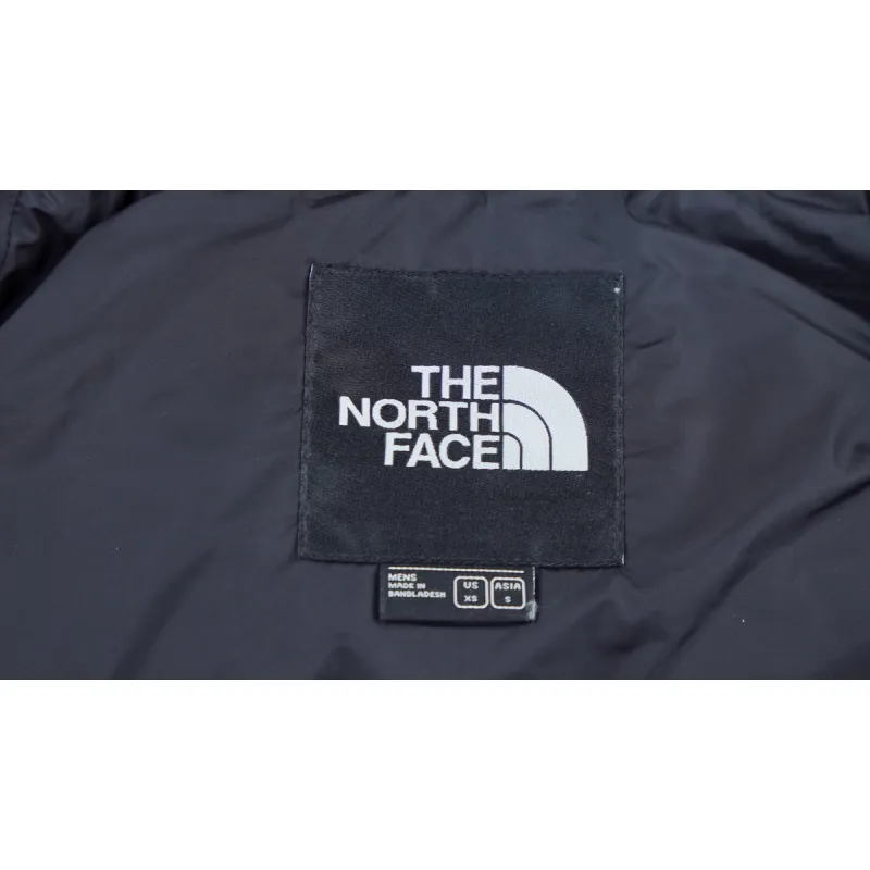 The North Face 1996 Splicing White And Red Blackish Green