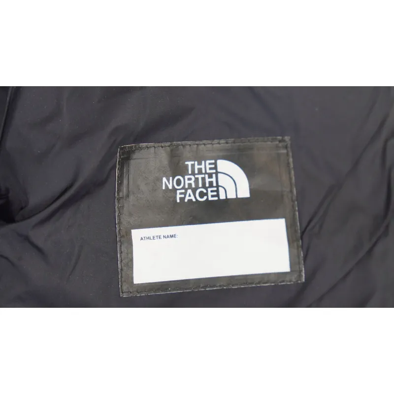 The North Face 1996 Splicing White And Red Dirty Powder