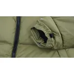 The North Face 1996 Splicing White And Red Grass Green