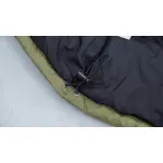 The North Face 1996 Splicing White And Red Grass Green