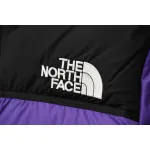 The North Face 1996 Splicing White And Red Purple
