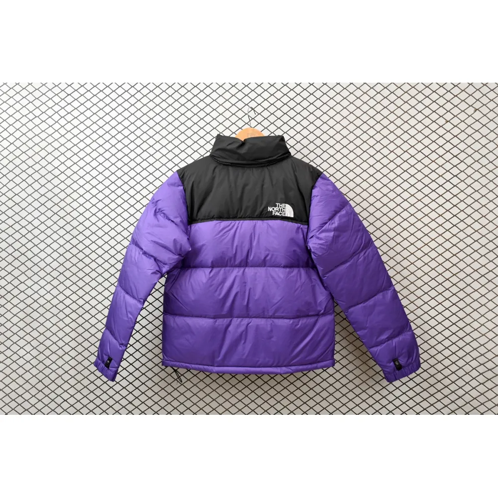 The North Face 1996 Splicing White And Red Purple