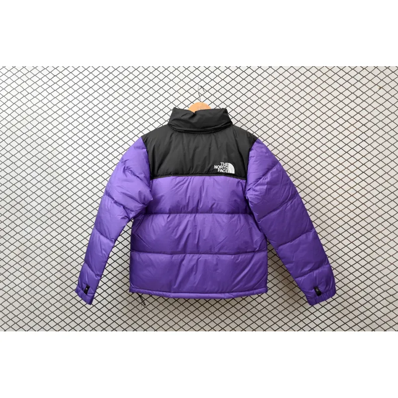 The North Face 1996 Splicing White And Red Purple