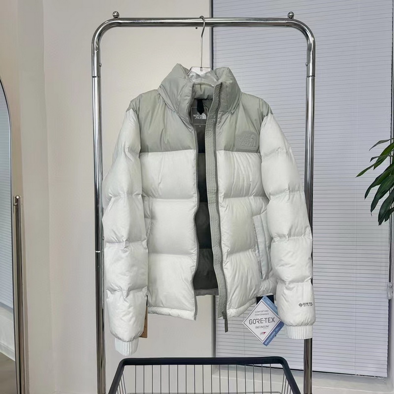 the n0*h F**e 1996s grey down jacket