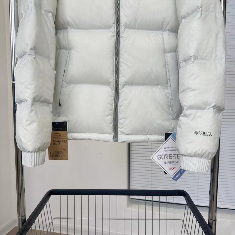 the n0*h F**e 1996s grey down jacket