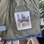 The North Face Blue-Gr Down Jacket