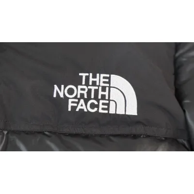 The North Face Splicing White And Black Down Jacket 02
