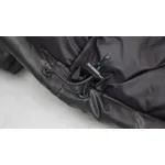 The North Face Splicing White And Black Down Jacket
