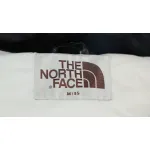 The North Face Splicing White And White Down Jacket
