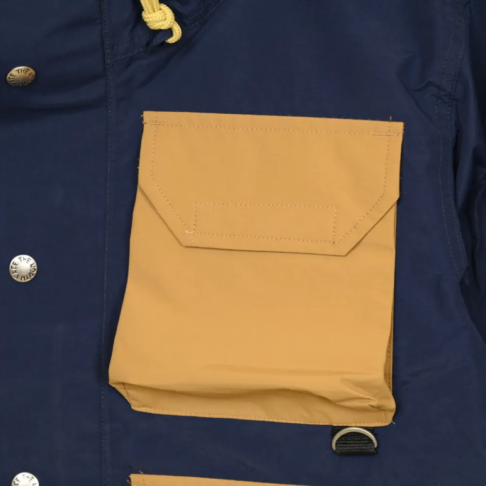 The North Face Tibetan Green Mixed With Brown