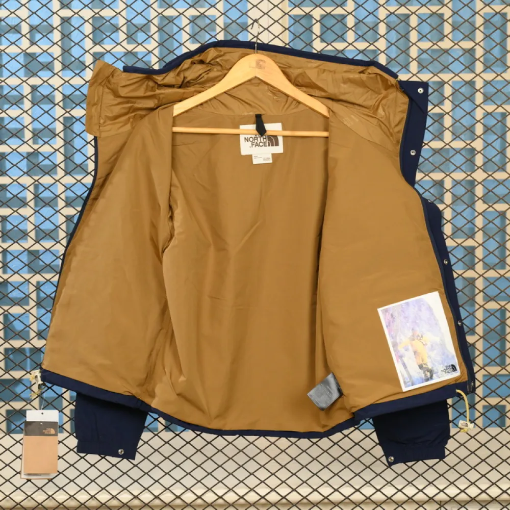 The North Face Tibetan Green Mixed With Brown