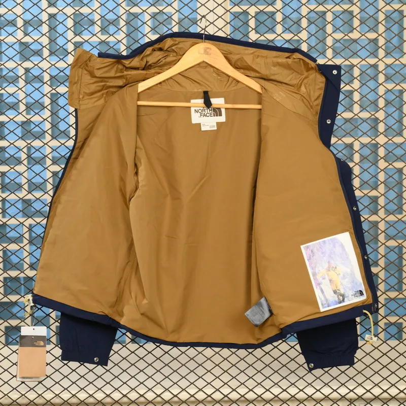 The North Face Tibetan Green Mixed With Brown