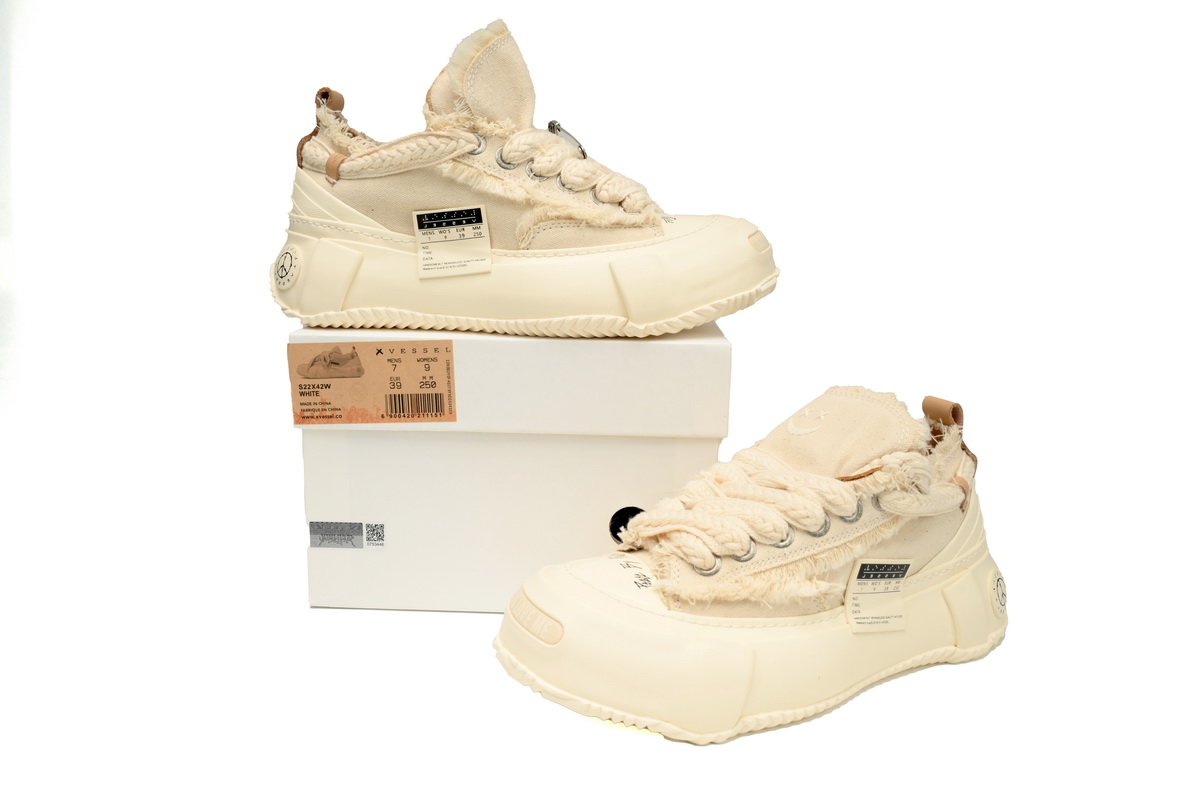 xVESSEL G.O.P. Lows 2.0 White S22x42W
