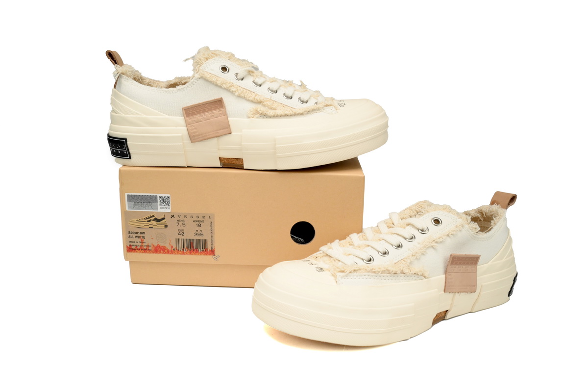 xVESSEL G.O.P. Lows Classic All White S20X010W