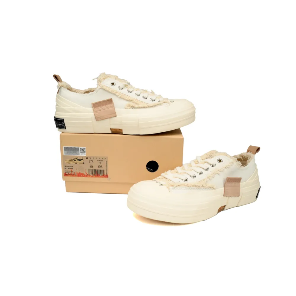 xVESSEL G.O.P. Lows Classic All White S20X010W