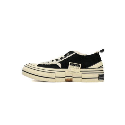 xVESSEL G.O.P. Lows Crooked SHOE Black F19X005B 01