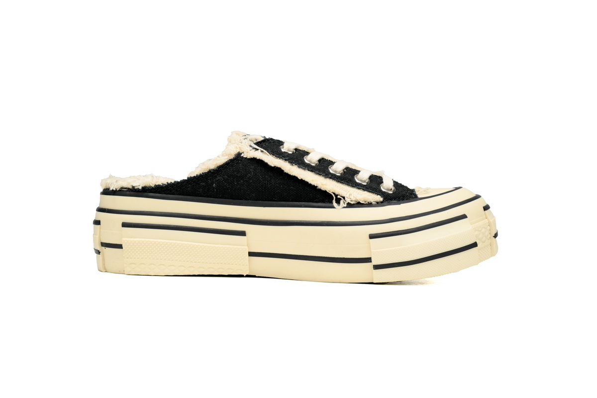 xVESSEL G.O.P. Lows Night Glow Black And White Half Trailer S19X003B