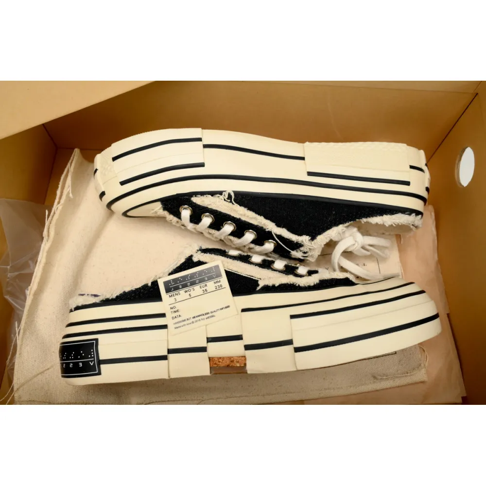 xVESSEL G.O.P. Lows Night Glow Black And White Half Trailer S19X003B