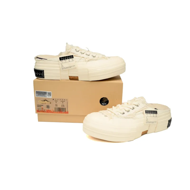 xVESSEL G.O.P. Lows White Cloth Half Trailer S20X005W