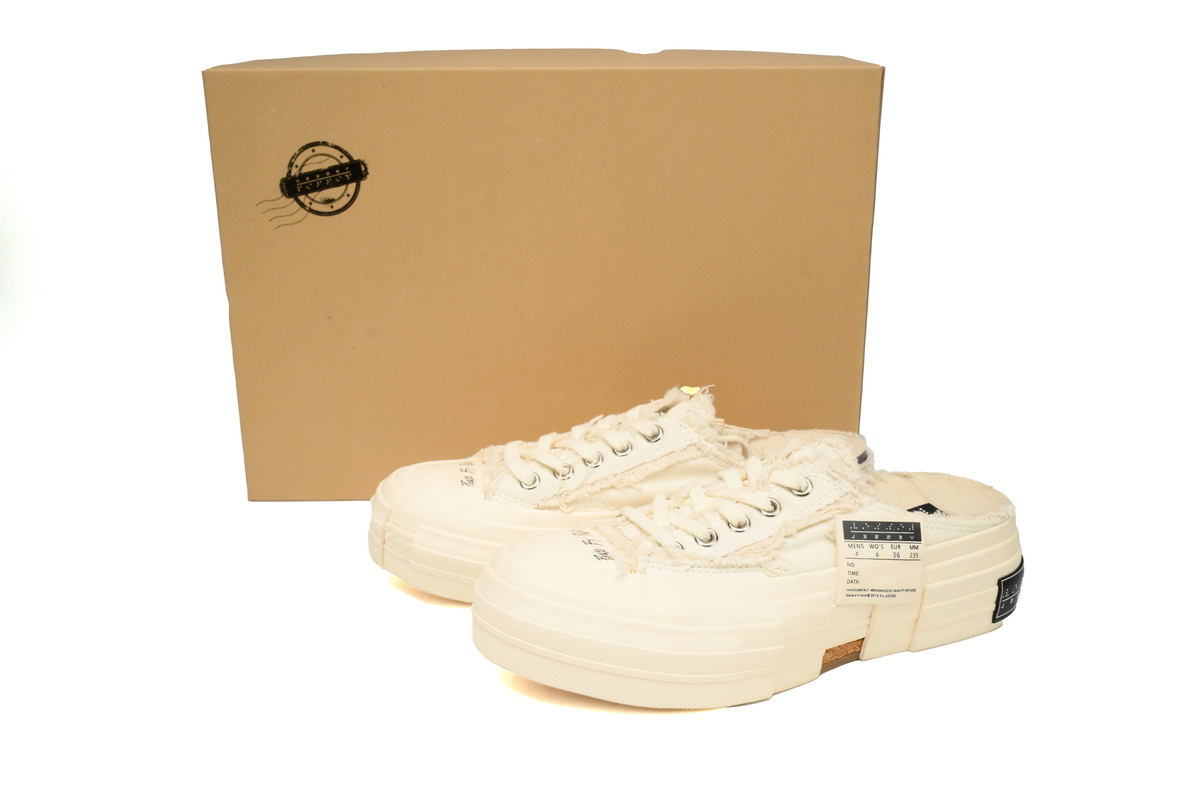 xVESSEL G.O.P. Lows White Cloth Half Trailer S20X005W