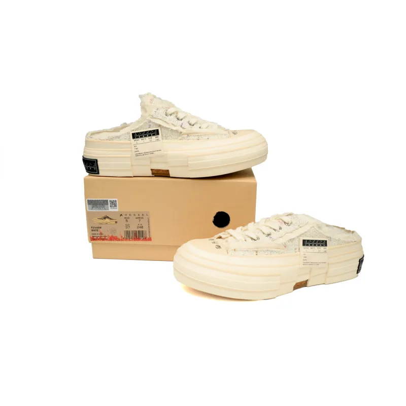 xVESSEL G.O.P. Lows White Fragrant Wind Half Trailer S20X005W
