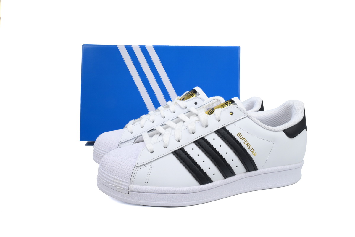 Adidas Superstar White Black Gold EG4958