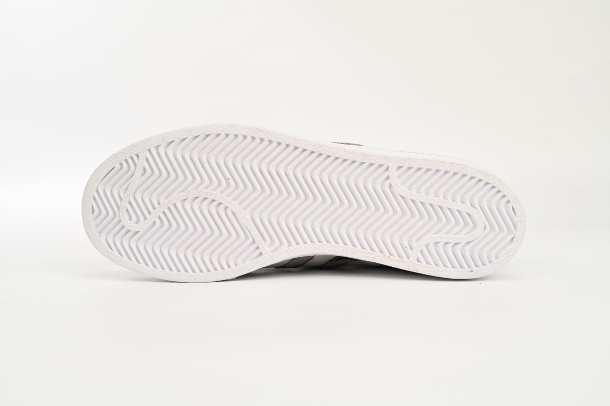 Adidas Superstar White Co Branded Black And White HP9779