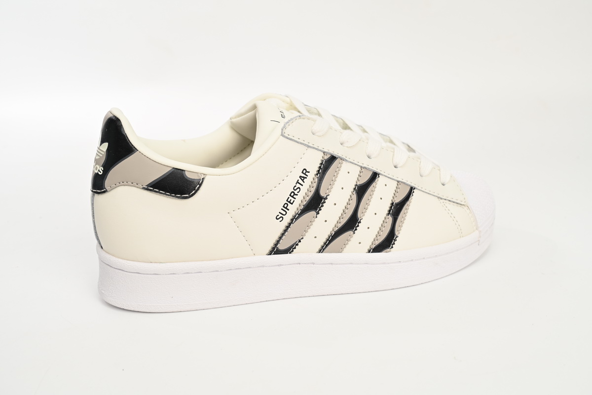 Adidas Superstar White Co Branded Black And White HP9779