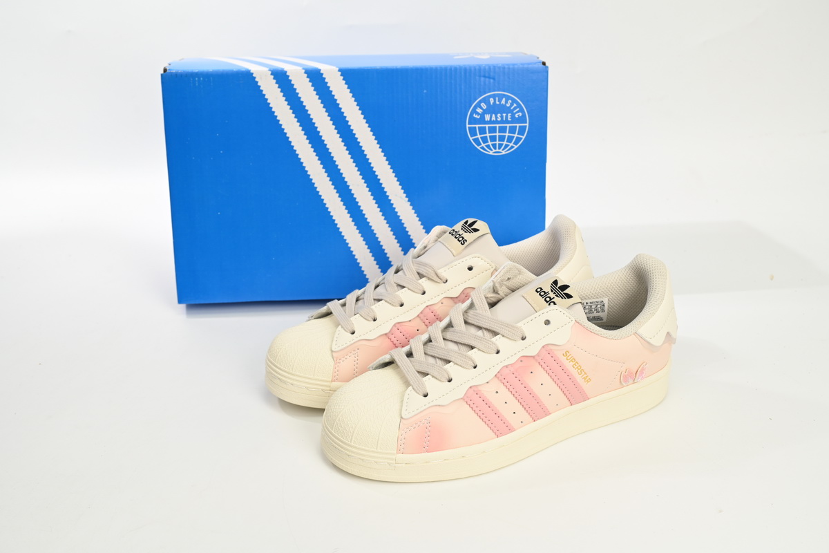 Adidas Superstar White New Cherry Blossom Powder GW4441